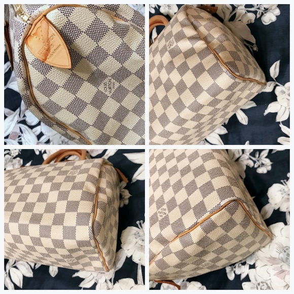LOUIS VUITTON Speedy 25 Damier Azur - Picture 5 of 5